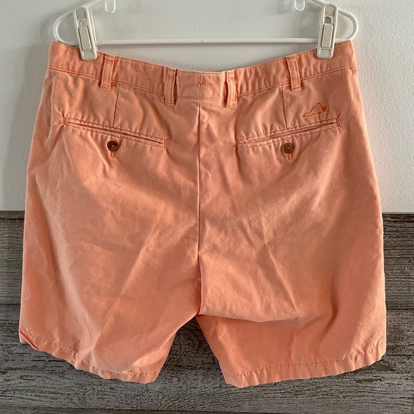 The Charlottesville Orange Shorts by Country Club Prep Size 34 (Q1) - Picture 2 of 7